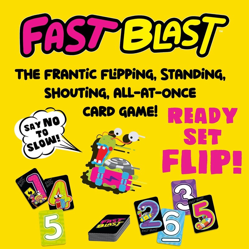 PlayMonster Fast Blast - Card Game for Families and Friends for Family Game Night - Quick-Replayable Game for 2 to 6 Players, Family Card Games for Ages 8 and Up - Image 5